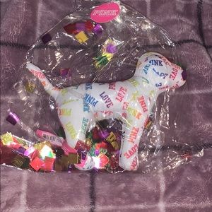 PINK Confetti Grand Opening Mini Dog